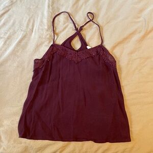 Garage purple tank top